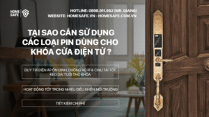 Tại sao cần sử dụng các loại Pin dùng cho khóa cửa điện tử