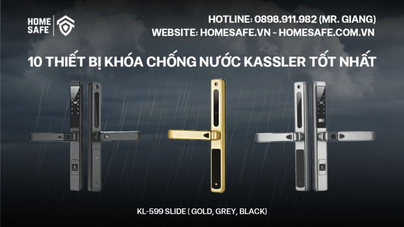 Khóa cửa nhôm Kassler KL-599 Slide