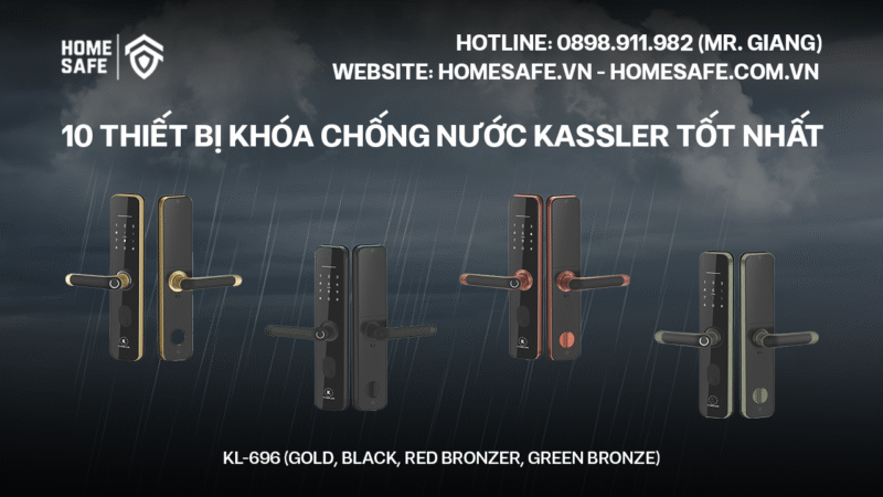 Khóa cửa thông minh Kassler KL-696