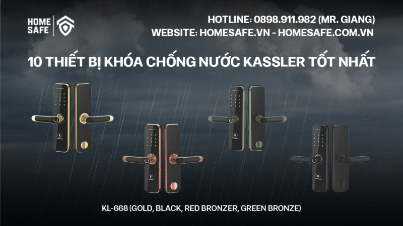 Khóa cửa thông minh Kassler KL-668