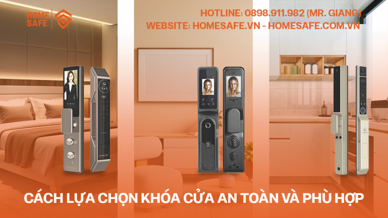 Lựa chọn khóa cửa an toàn phù hợp