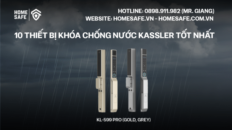 Khóa cửa nhôm Kassler KL-599 Pro