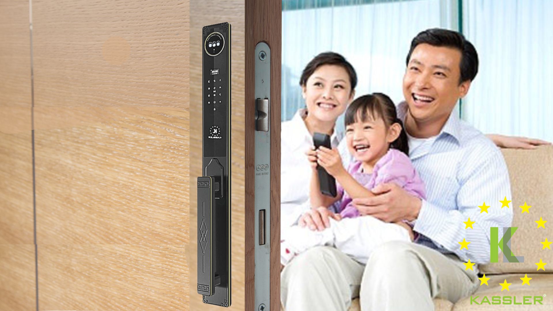 Khóa cửa điện tử cho gia đình bận rộn: Không chìa khóa, không lo lắng, không phiền phức