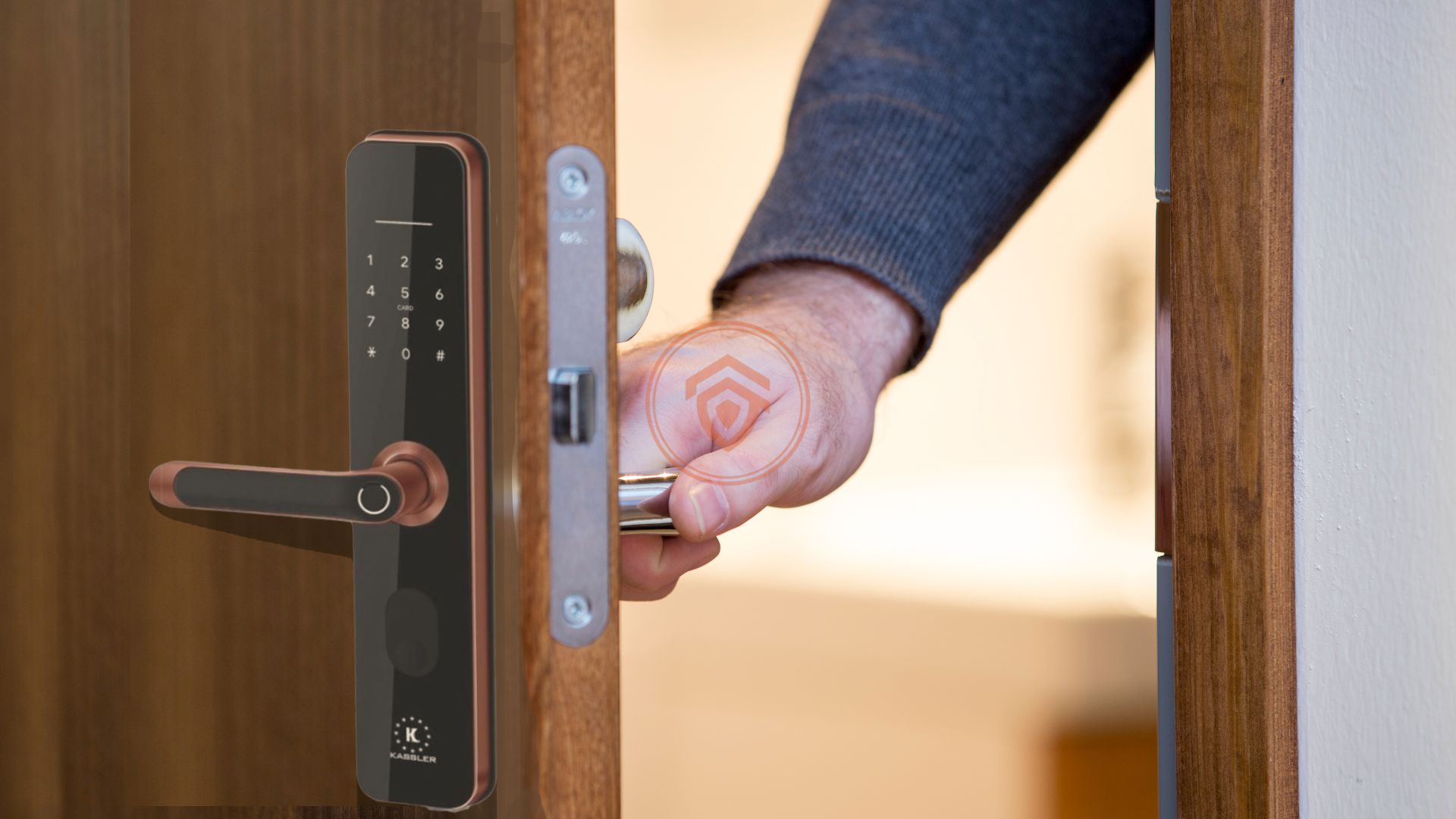 Khóa Cửa Thông Minh Wifi Kassler KL 696 – Mở Cửa Bằng Điện Thoại Chỉ Trong 1 Giây