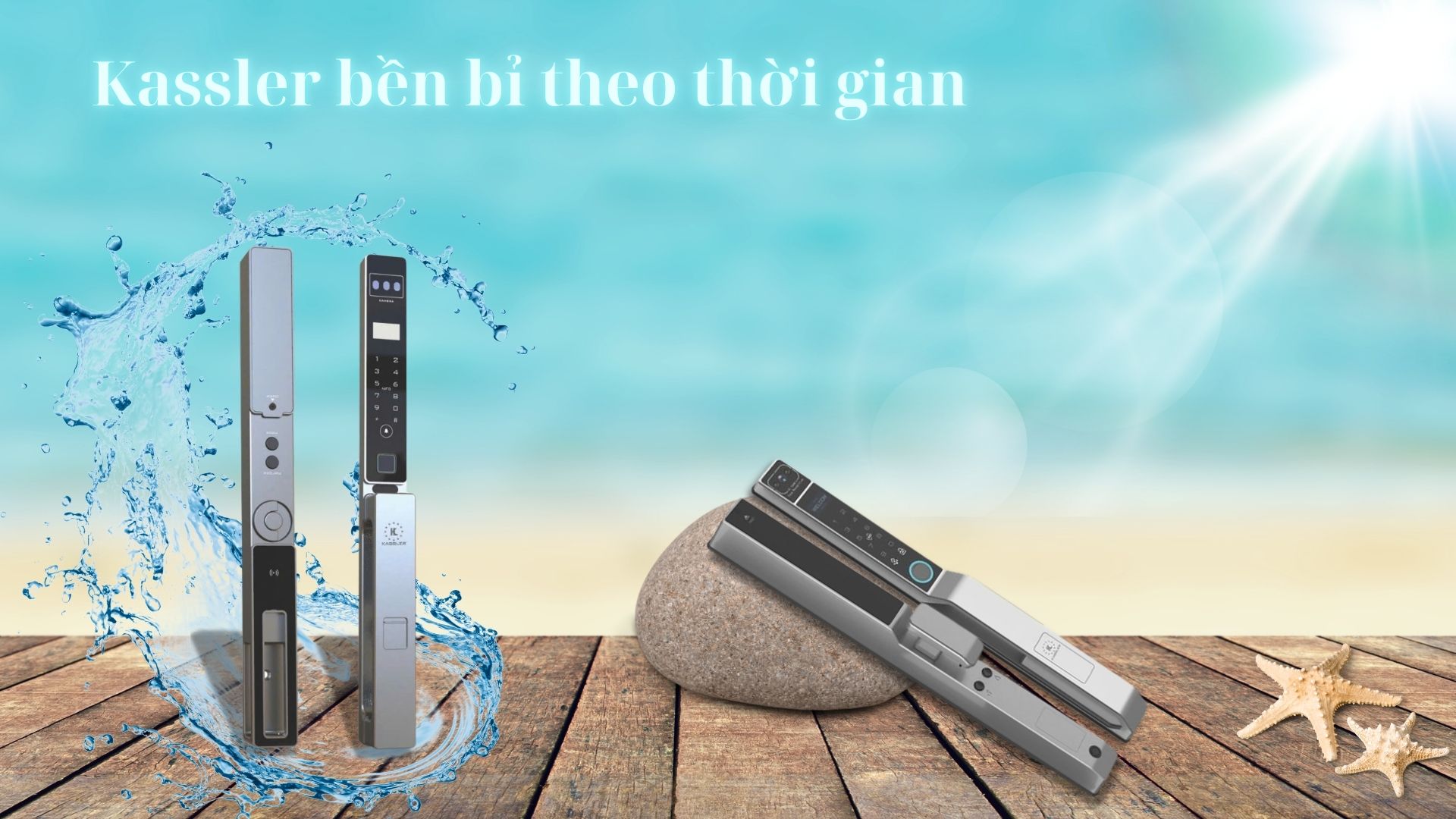 Giải Mã Công Nghệ Chống Nước Trong Khóa Vân Tay Thông Minh – IP65, IP67 Là Gì?