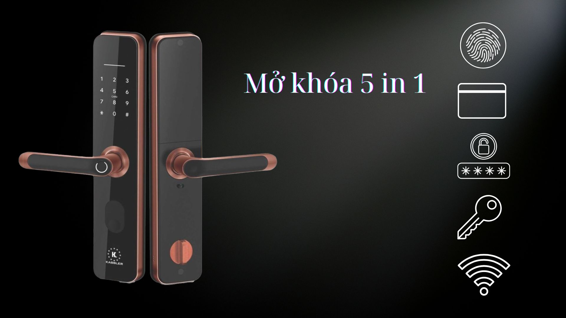 Khóa Cửa Điện Tử Kết Nối Wifi – Quản Lý Mọi Lúc Mọi Nơi Qua Smartphone
