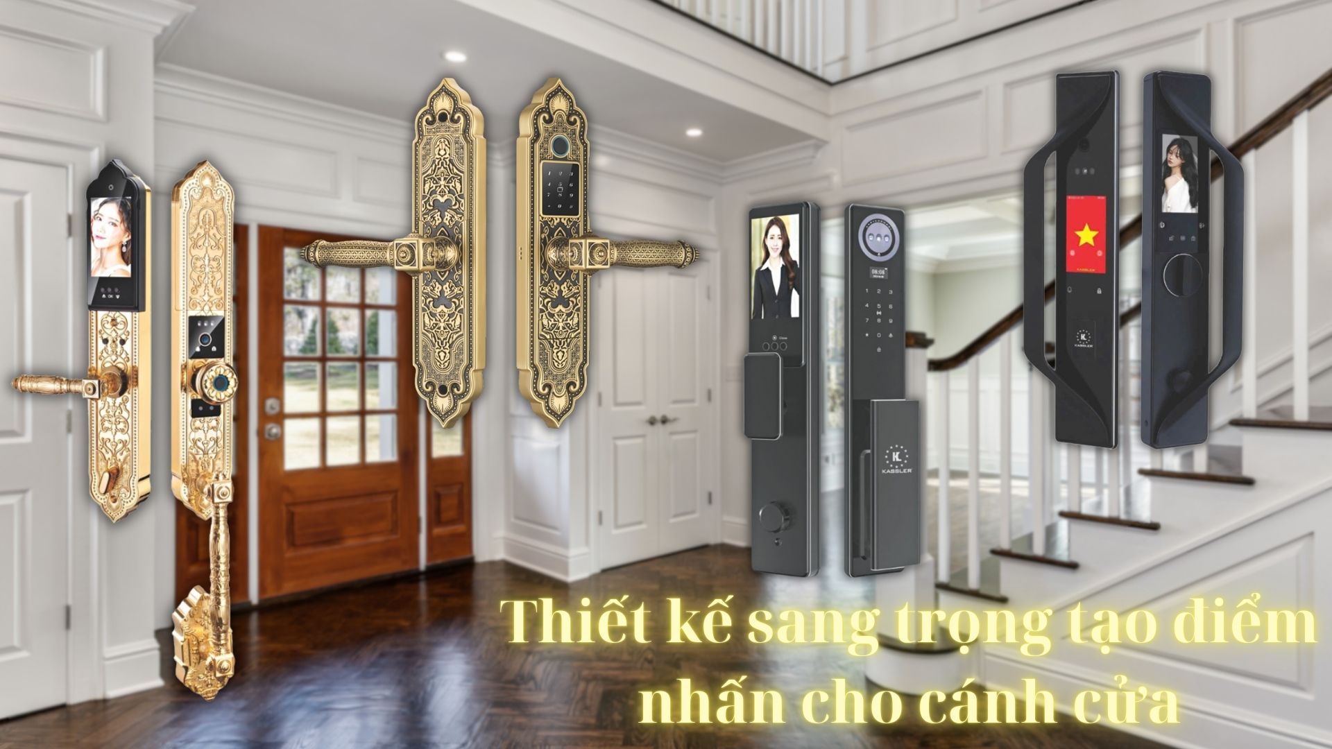 Khóa Cửa Thông Minh Cao Cấp Cho Biệt Thự – Chuẩn Mực Mới Của An Ninh Thượng Lưu