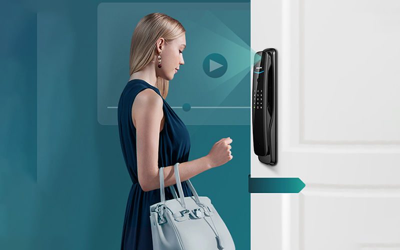 Khóa Cửa Thông Minh Camera Wifi: Xem Trực Tiếp, Đàm Thoại 2 Chiều Từ Xa