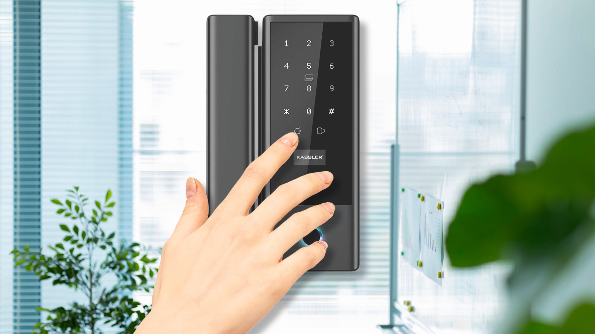 Khóa Cửa Vân Tay Cửa Kính Cho Văn Phòng – Tăng Cường Bảo Mật, Chuyên Nghiệp Hóa Không Gian Làm Việc