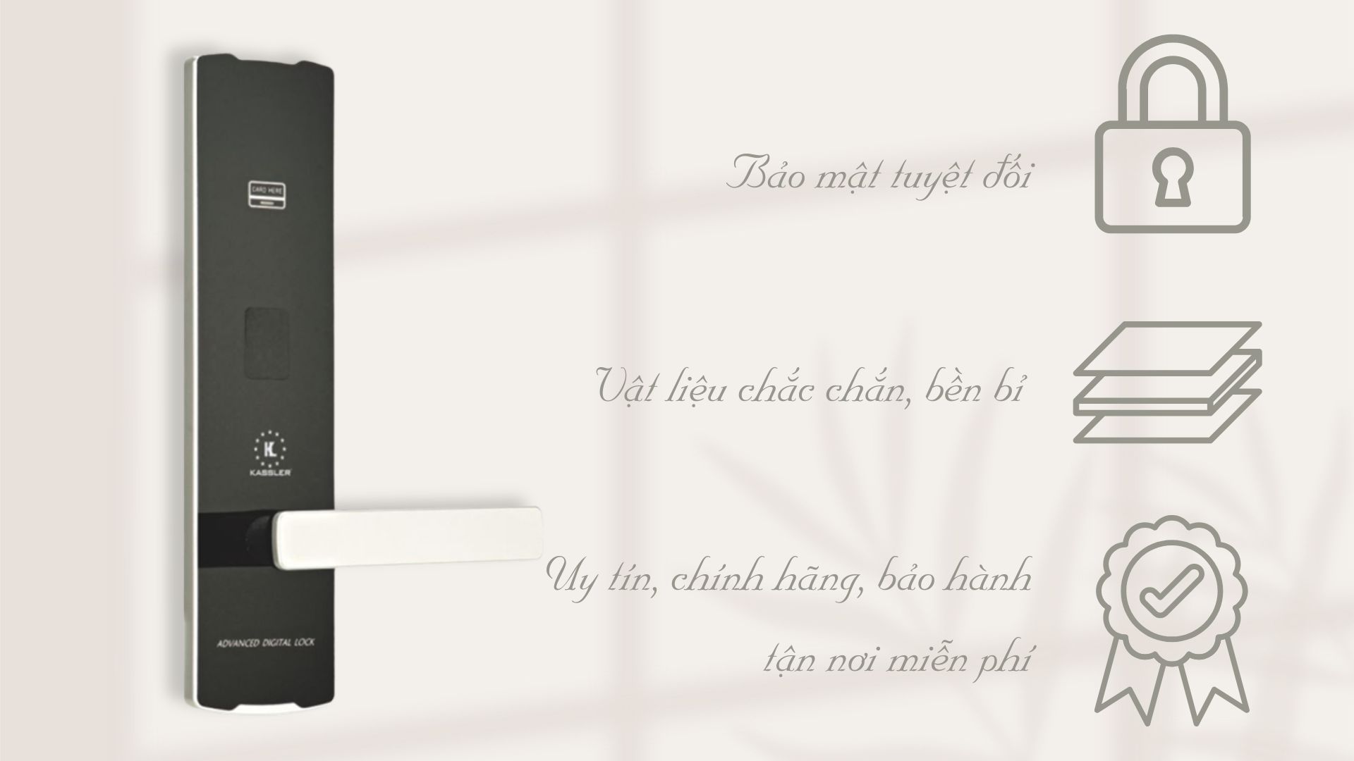 Khóa Cửa Điện Tử Giá Rẻ Cho Khách Sạn Nhỏ & Homestay