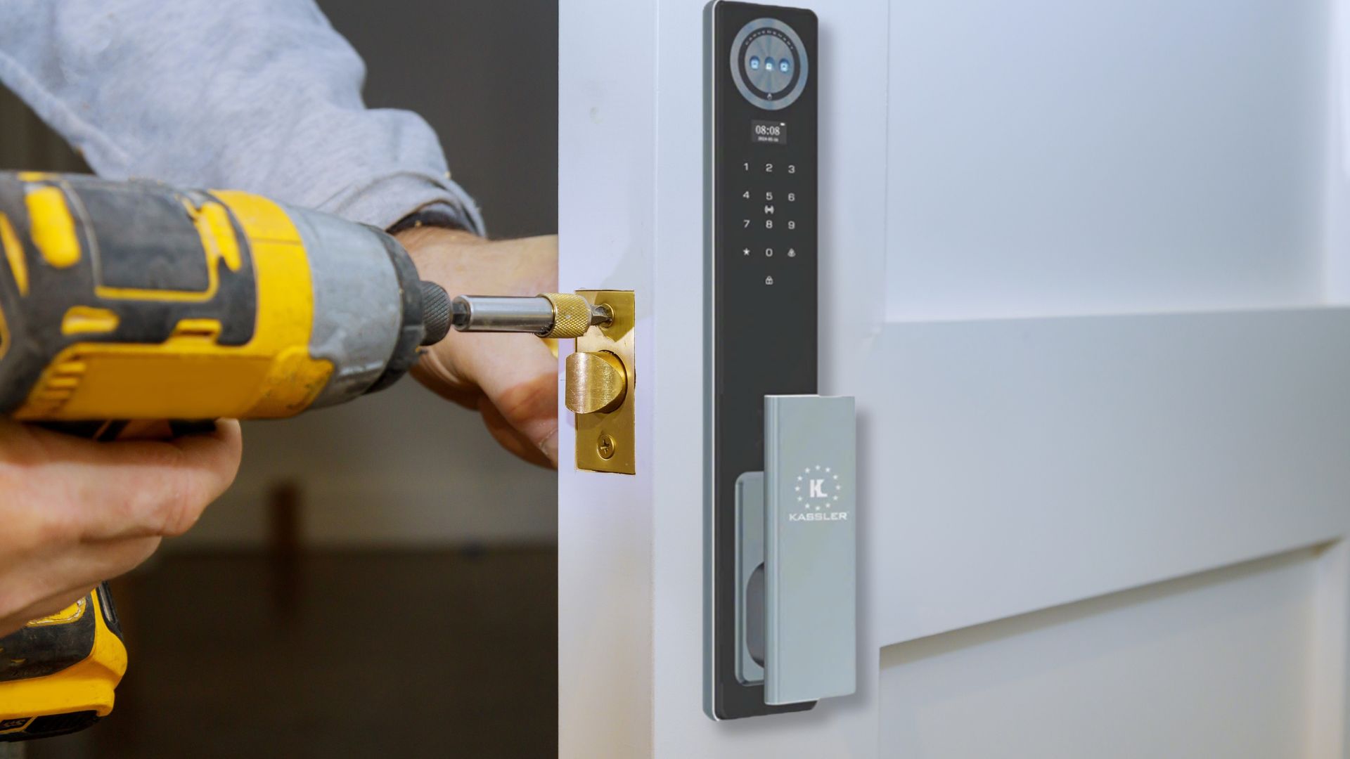 Giải Đáp Khóa Cửa Vân Tay Có Lắp Được Cho Mọi Loại Cửa Không? Gỗ, Nhôm, Sắt, Kính Đều Được Chứ?