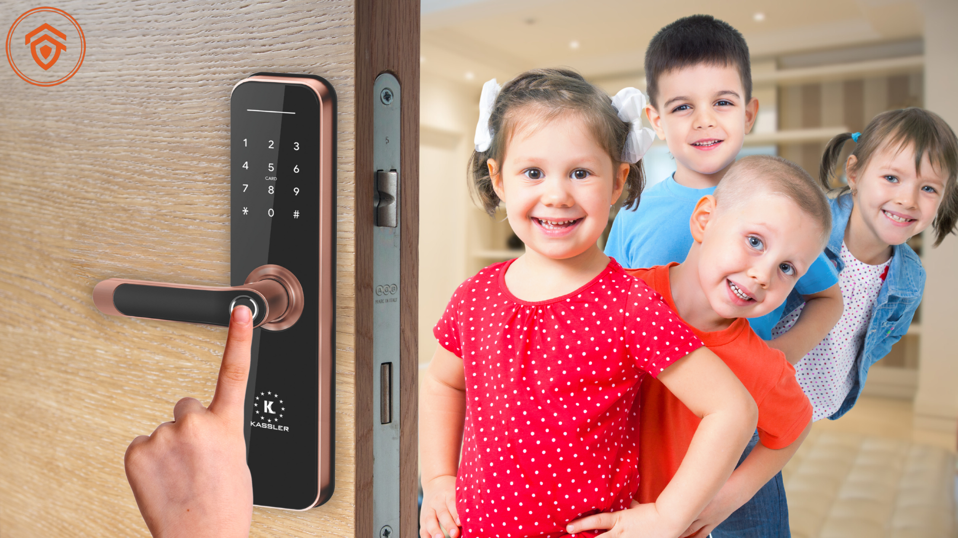 Khóa Vân Tay Tự Động – Phụ Huynh An Tâm Khi Trẻ Nhỏ Ra Vào Cửa Liên Tục