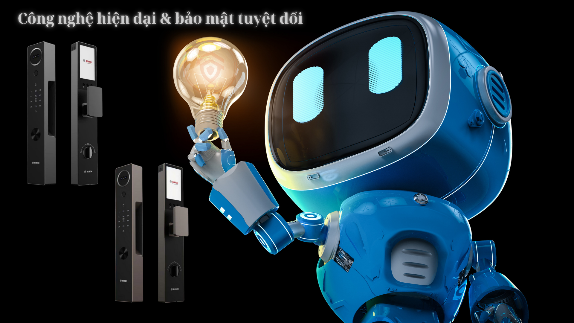 Khóa Cửa Thông Minh Bosch FU30 Plus – Đỉnh Cao An Ninh Cho Ngôi Nhà Hiện Đại