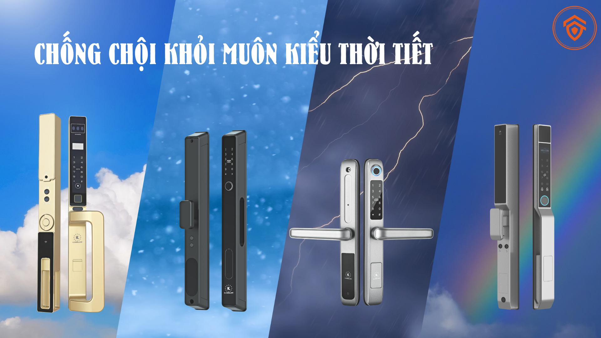 Khóa Cửa Vân Tay Có Hoạt Động Tốt Trong Điều Kiện Thời Tiết Ẩm Ướt? Bí Quyết Bảo Quản Để Luôn Bền Đẹp