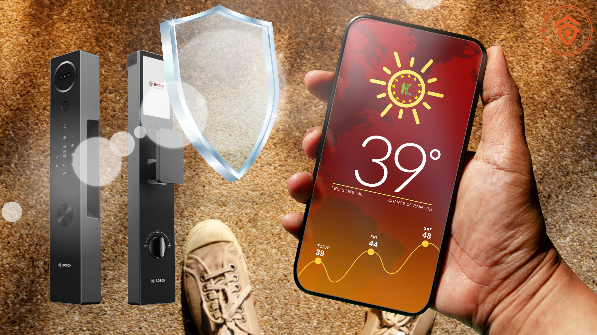 Khóa Cửa Vân Tay Có Hoạt Động Tốt Trong Điều Kiện Thời Tiết Ẩm Ướt? Bí Quyết Bảo Quản Để Luôn Bền Đẹp