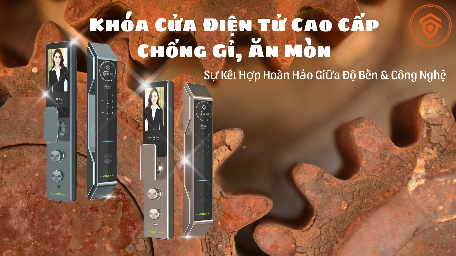 Khóa Cửa Điện Tử Cao Cấp Chống Gỉ, Ăn Mòn – Sự Kết Hợp Hoàn Hảo Giữa Độ Bền & Công Nghệ