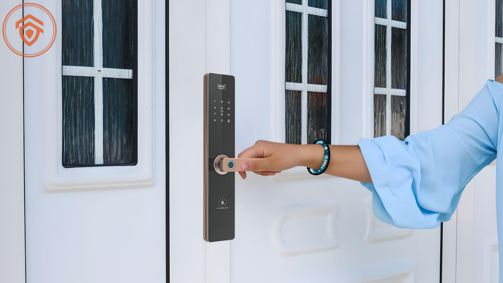 Đẳng Cấp Ngôi Nhà Hiện Đại Với Khóa Cửa Vân Tay Cao Cấp Chuẩn Châu Âu