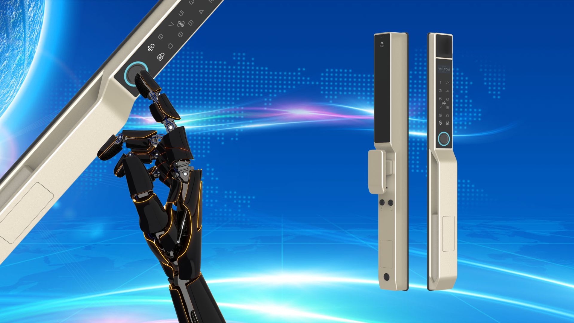 Cuộc Đua Vật Liệu Mới: Khóa Cửa Vân Tay Siêu Bền Làm Từ Titan Và Carbon Composite