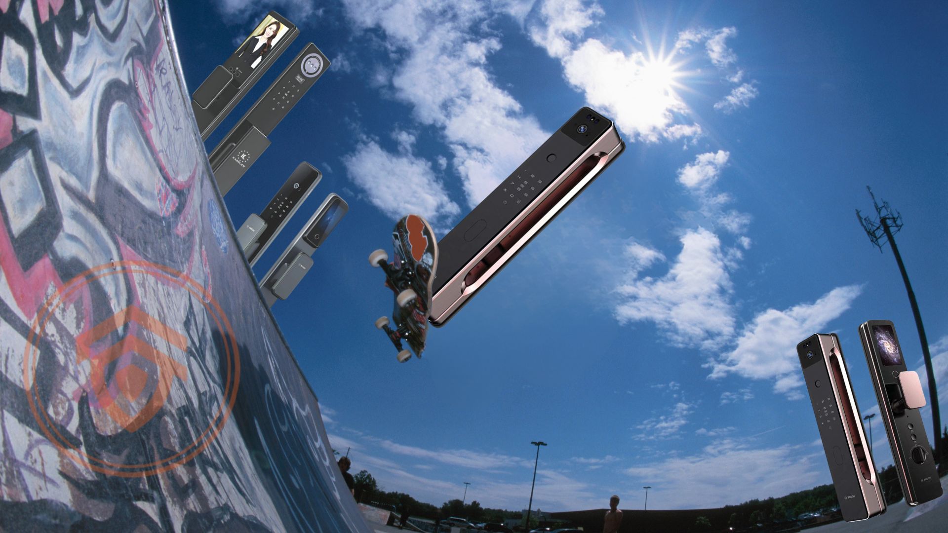 Cuộc Đua Vật Liệu Mới: Khóa Cửa Vân Tay Siêu Bền Làm Từ Titan Và Carbon Composite