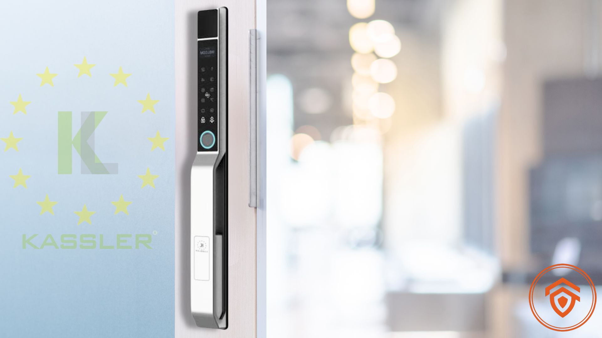 Khóa Cửa Điện Tử Màu Đen, Vàng, Titan: Xu Hướng Thiết Kế 2025