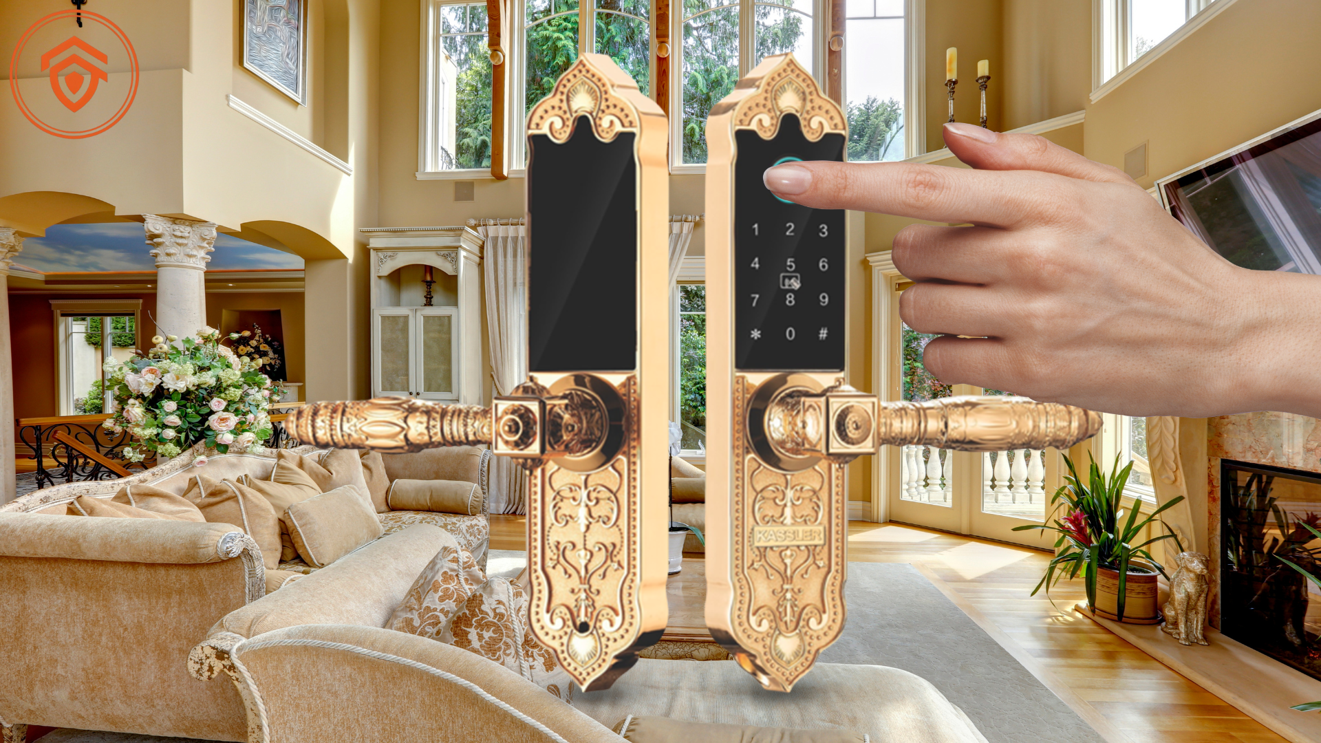 Những Yếu Tố Thiết Kế Khi Chọn Khóa Cửa Điện Tử Cho Nhà Phong Cách Tân Cổ