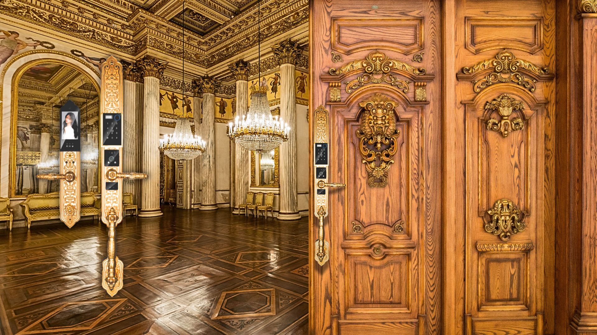 Những Yếu Tố Thiết Kế Khi Chọn Khóa Cửa Điện Tử Cho Nhà Phong Cách Tân Cổ