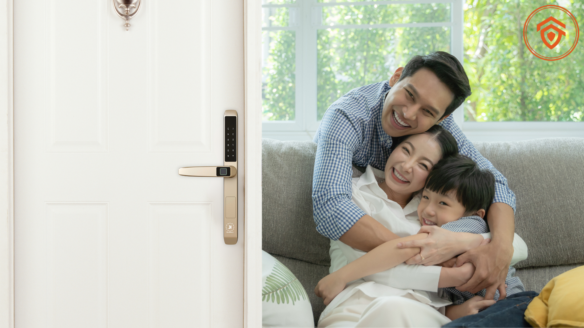 Khóa Cửa Điện Tử Cho Gia Đình Trẻ: An Toàn, Tiện Lợi Và Đẹp Mắt Trong Một Chạm