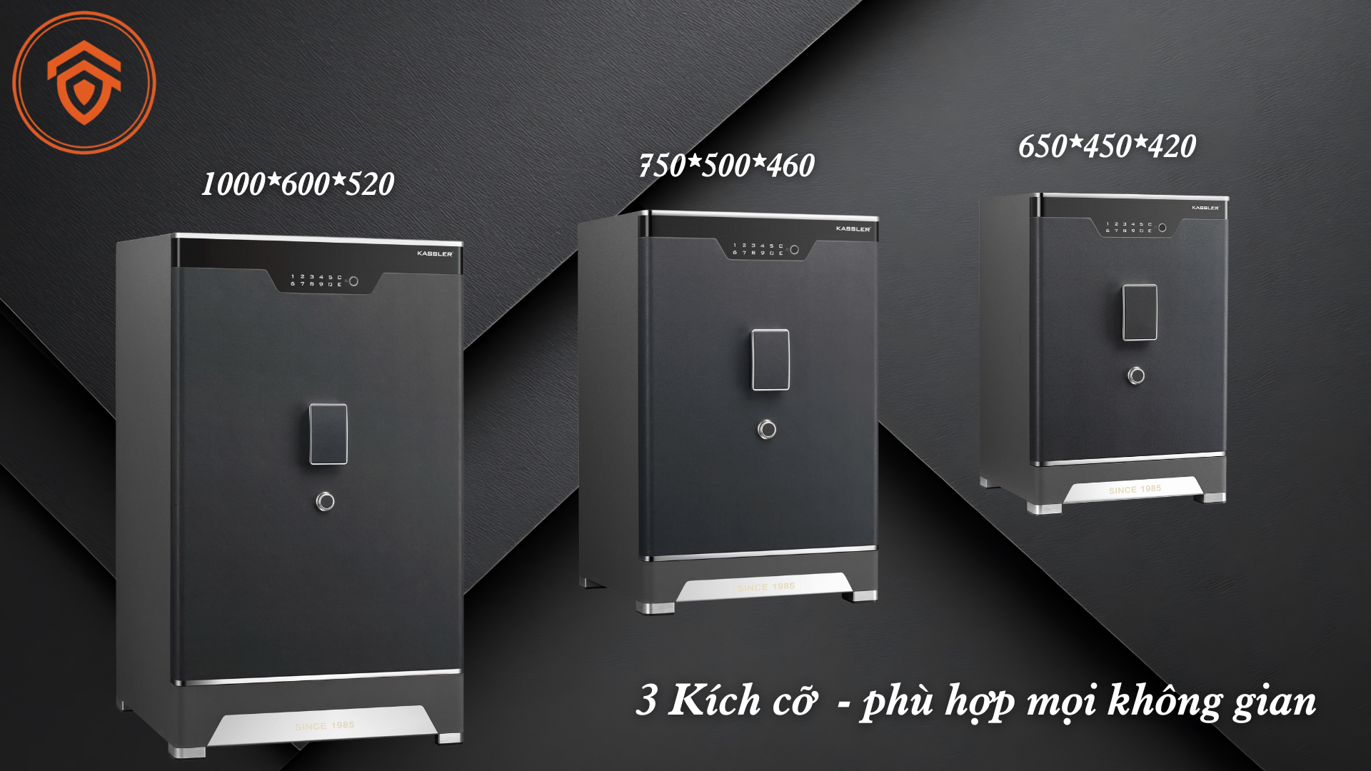 Két Sắt Thông Minh Kassler KL-100LS6, KL-75LS6, KL-65LS6 – Ba Kích Cỡ, Một Chuẩn An Toàn Hiện Đại