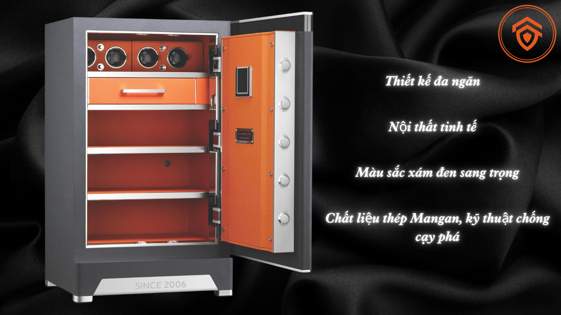 Két Sắt Thông Minh Kassler KL-100LS6, KL-75LS6, KL-65LS6 – Ba Kích Cỡ, Một Chuẩn An Toàn Hiện Đại