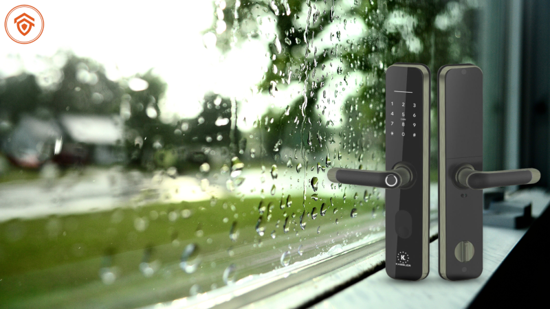 Thử Nghiệm Khóa Cửa Điện Tử Ngoài Trời: Chịu Được Mưa Nắng Bao Lâu?