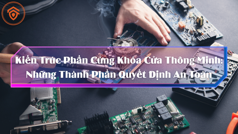 Kiến Trúc Phần Cứng Khóa Cửa Thông Minh: Những Thành Phần Quyết Định An Toàn