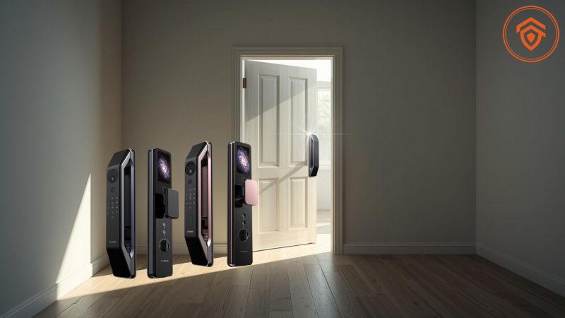 Khóa Cửa Điện Tử: Bản Giao Hưởng Giữa Kim Loại, Ánh Sáng Và Công Nghệ