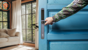 Khóa Cửa Vân Tay Khi Công Nghệ Gặp Gỡ Thẩm Mỹ Không Gian