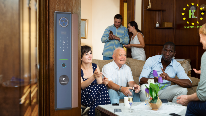 Khóa Cửa Vân Tay Dùng Cho Gia Đình Đông Người Có Tiện Không – Phân Tích Thực Tế Sử Dụng