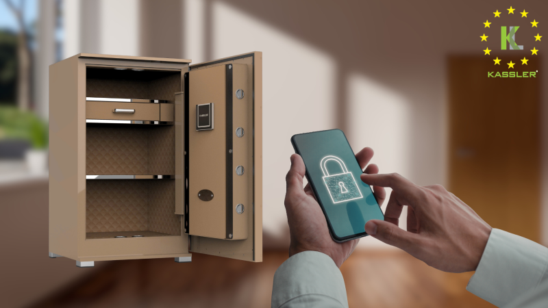 Két sắt thông minh kết nối điện thoại hoạt động ra sao – Giải thích cơ chế dễ hiểu, viết cho tôi với yêu cầu trên.